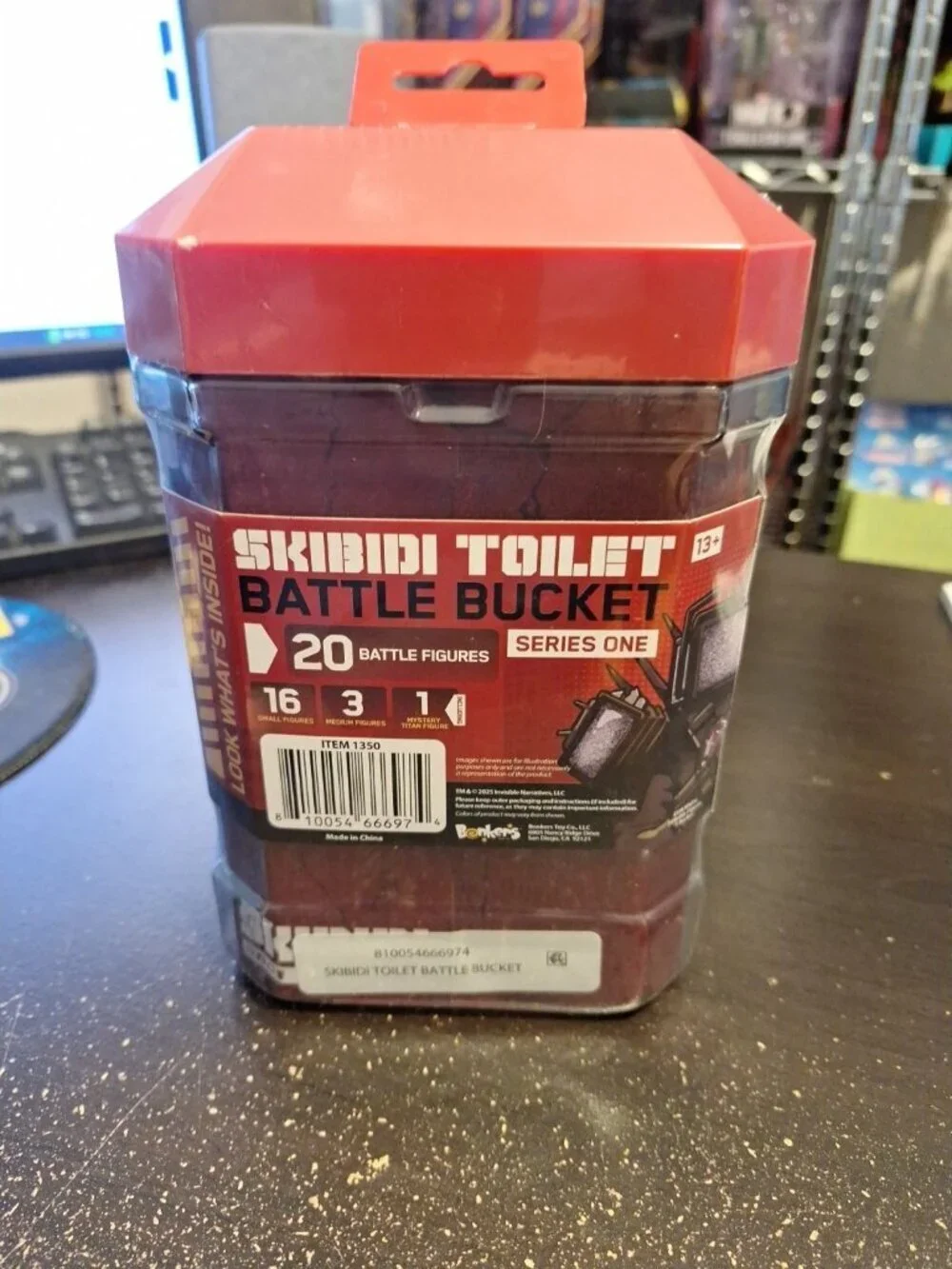 Skibidi Toilet Battle Bucket Series 1 – Collectible Figure Set – NEW